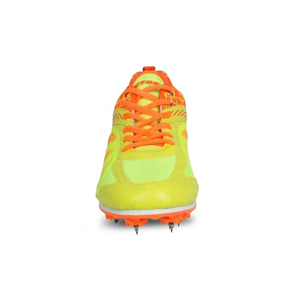 Vector X Bolted Running Spikes | 7-Pin Removable Spikes | Ultra-Lightweight (180g) | Breathable Mesh Upper | Track & Field Shoes for Men/Women/Kids - Best Price online Prokicksports.com