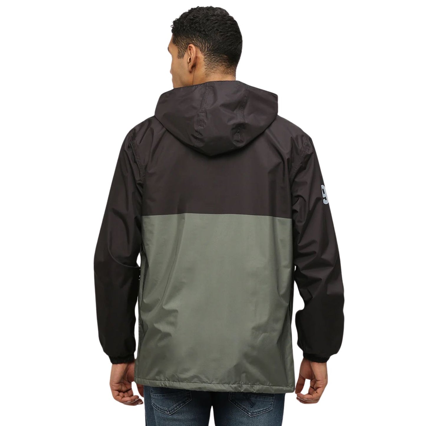 Zeel Outdoor Essential Waterproof Rain Jacket MJ107 for Men & Boys – Lightweight Hooded Raincoat for Monsoon, Travel, Hiking & Daily Use - Best Price online Prokicksports.com