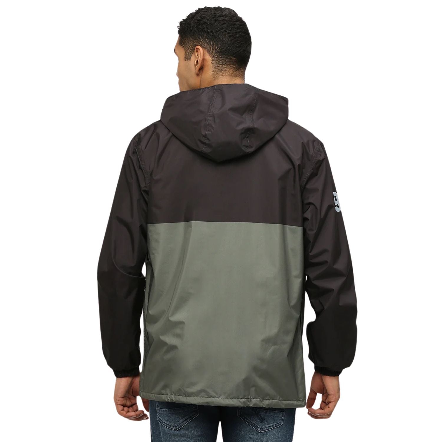 Zeel Outdoor Essential Waterproof Rain Jacket MJ107 for Men & Boys – Lightweight Hooded Raincoat for Monsoon, Travel, Hiking & Daily Use - Best Price online Prokicksports.com