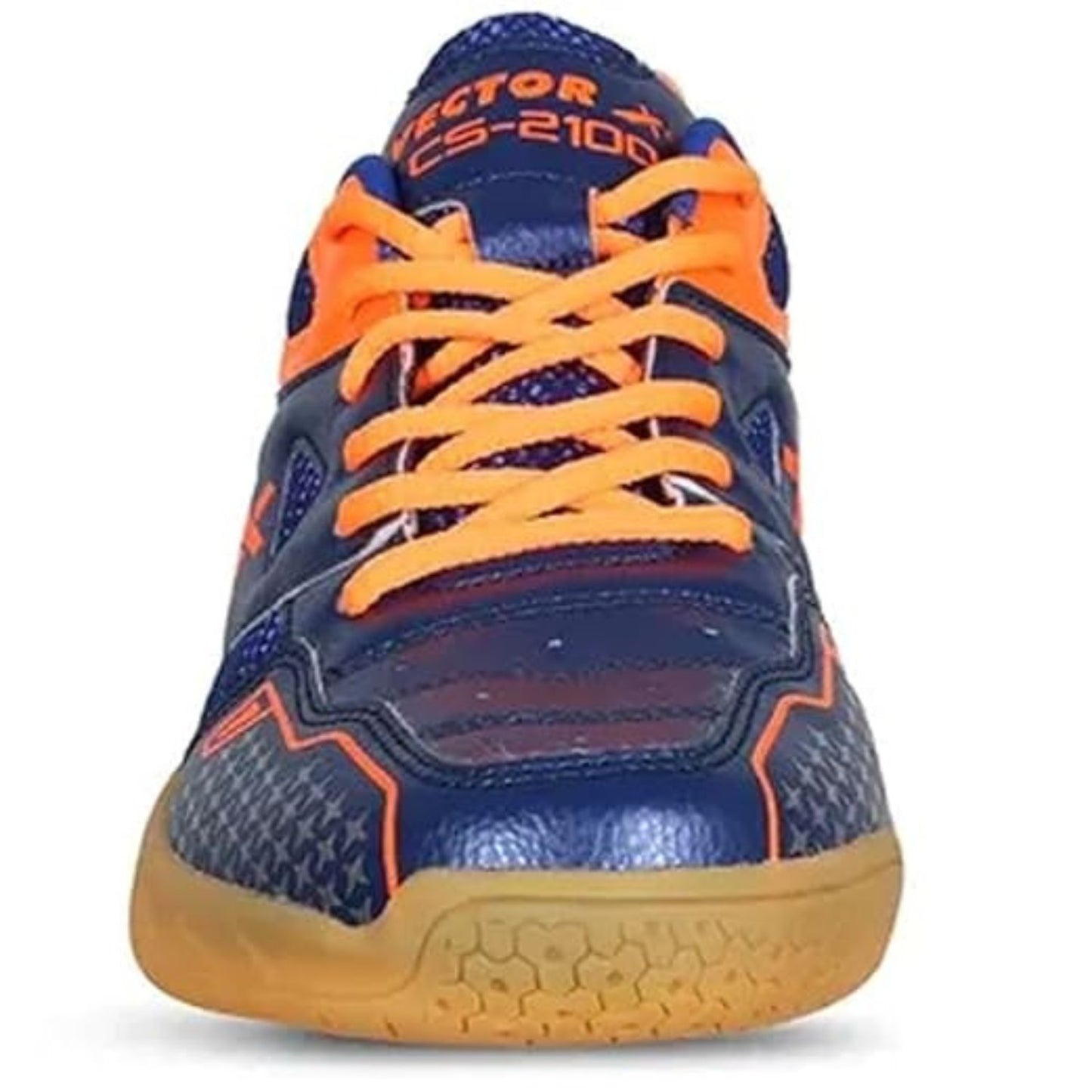 Vector X CS 2100 Kids/Entry-Level Badminton Shoe – Lightweight Synthetic Mesh Sneaker with EVA‑Phylon Midsole & Non‑Marking Rubber Outsole - Best Price online Prokicksports.com