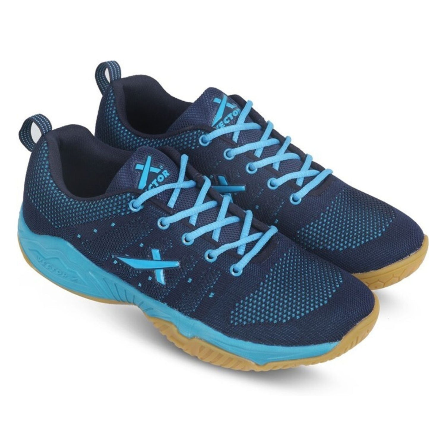 Vector X CS 2030 Mesh Court Shoe – Lightweight Non‑Marking Badminton & Indoor Sports Sneaker with EVA‑Phylon Cushion & Midfoot Shank Stability - Best Price online Prokicksports.com