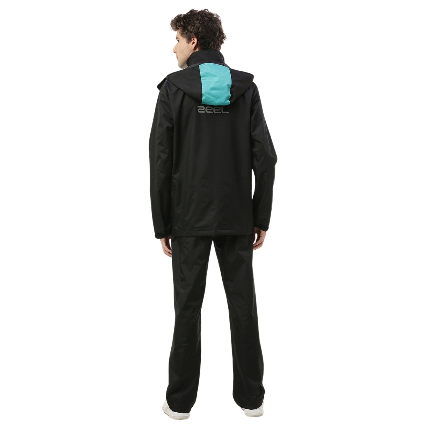 Zeel JS508 Go‑Hike Men’s Waterproof Rain Suit (Jacket + Pant) Breathable, Windproof & PVC-Coated Sealed-Seam Design with Reflective Accent - Best Price online Prokicksports.com