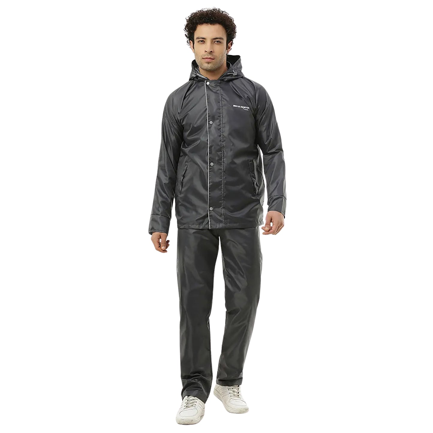 Zeel WF1021 Men’s Waterproof Rain Suit Set – Lightweight Raincoat Jacket & Pant for Monsoon Protection - Best Price online Prokicksports.com