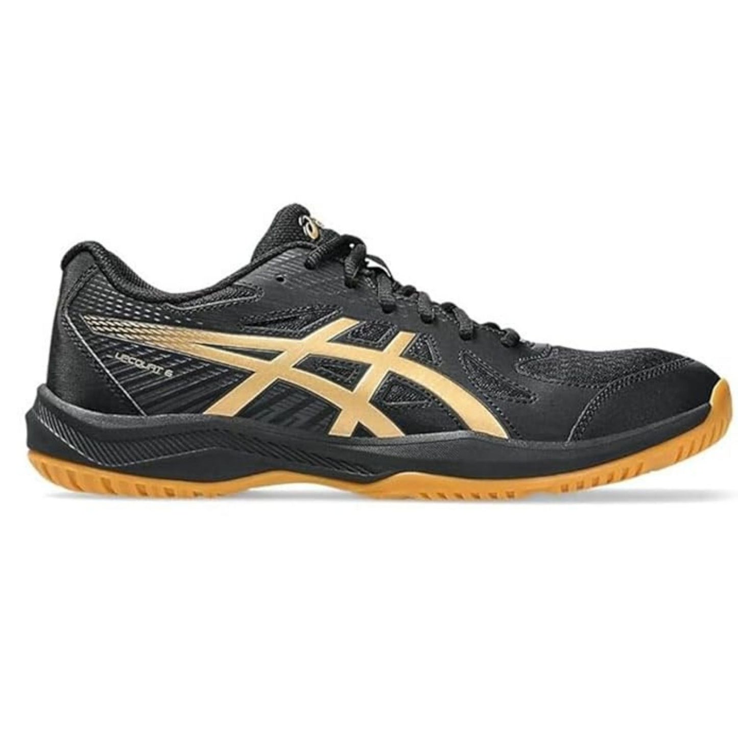 ASICS Upcourt 6 Men’s Badminton Indoor Court Shoes – Lightweight Mesh Upper, EVA Cushioning & Non‑Marking Rubber Grip