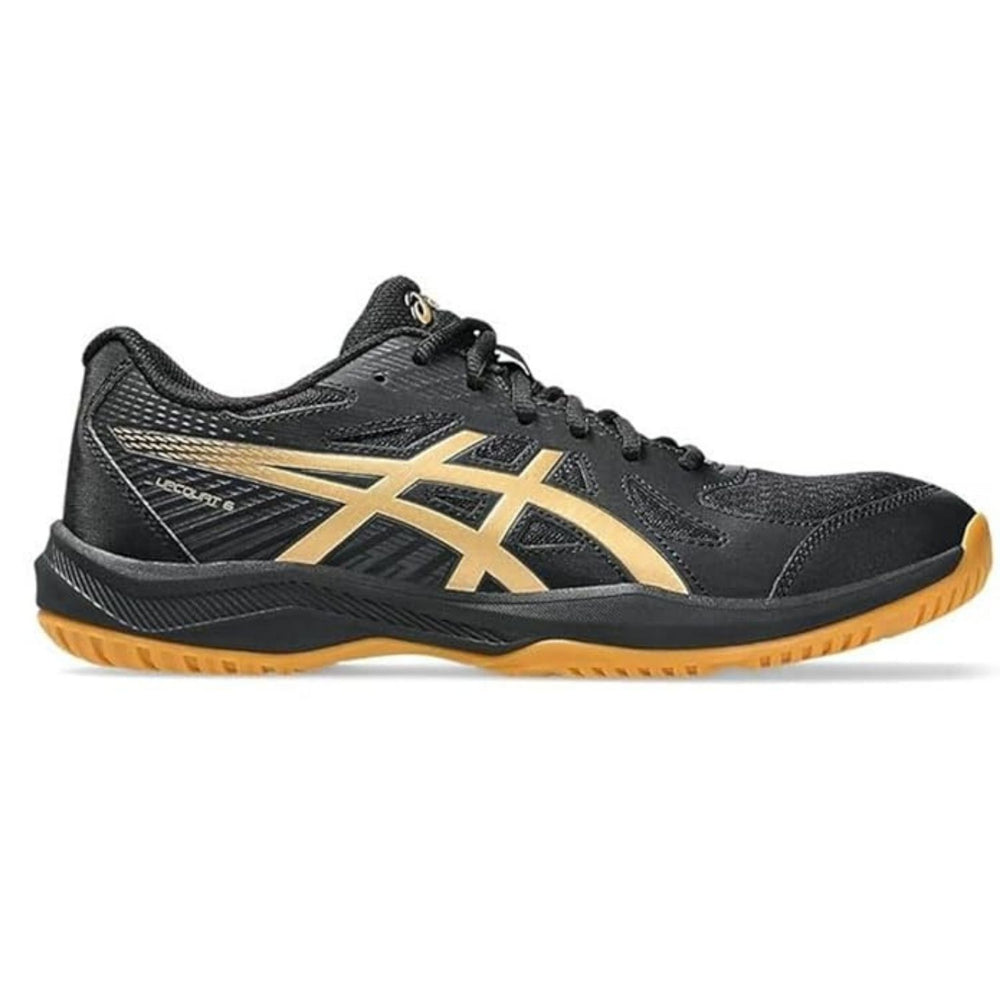 ASICS Upcourt 6 Men’s Badminton Shoes – Lightweight Indoor Court Footwear with Mesh Upper, EVA Cushioning & Non-Marking Rubber Sole for Grip and Comfort