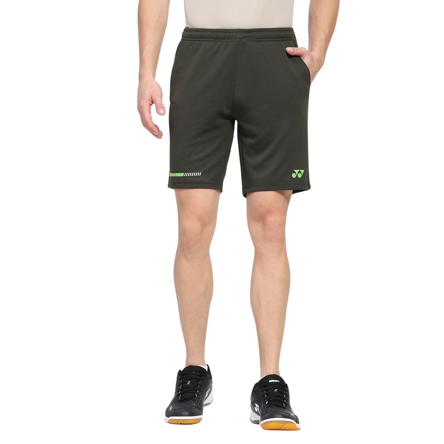 Yonex 2748 Easy4 Men’s Sports Shorts | TruDry Quick Dry Breathable Fleecy Polyester Athletic Shorts for Badminton, Tennis, Squash, Pickleball | Yonex Easy4 Series Lightweight - Best Price online Prokicksports.com
