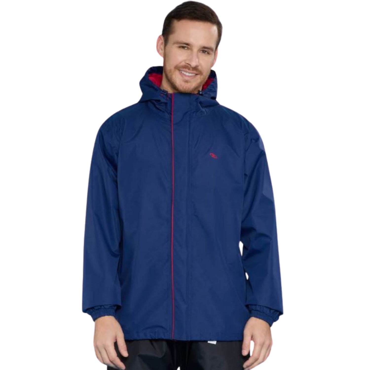 Zeel MJ103 Men’s Waterproof Rain Jacket – Lightweight Urban & Outdoor Protection 100% Waterproof Polyester Hooded Jacket with Sealed Seams & Storm Flap Zipper - Best Price online Prokicksports.com