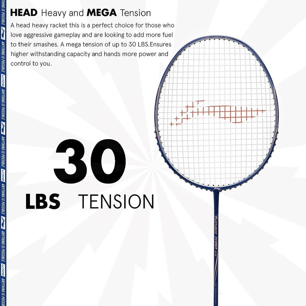 Li-Ning Turbo X60 G5 Power Series Badminton Racquet - Best Price online Prokicksports.com