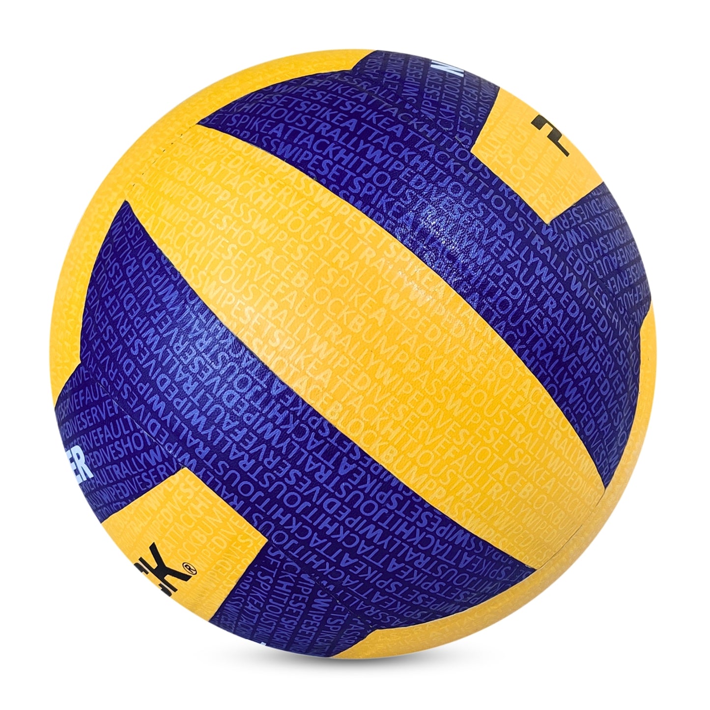 Prokick Net Master PU Pasted 18 Panels Volleyball, Blue/Yellow (Size 4) - Best Price online Prokicksports.com
