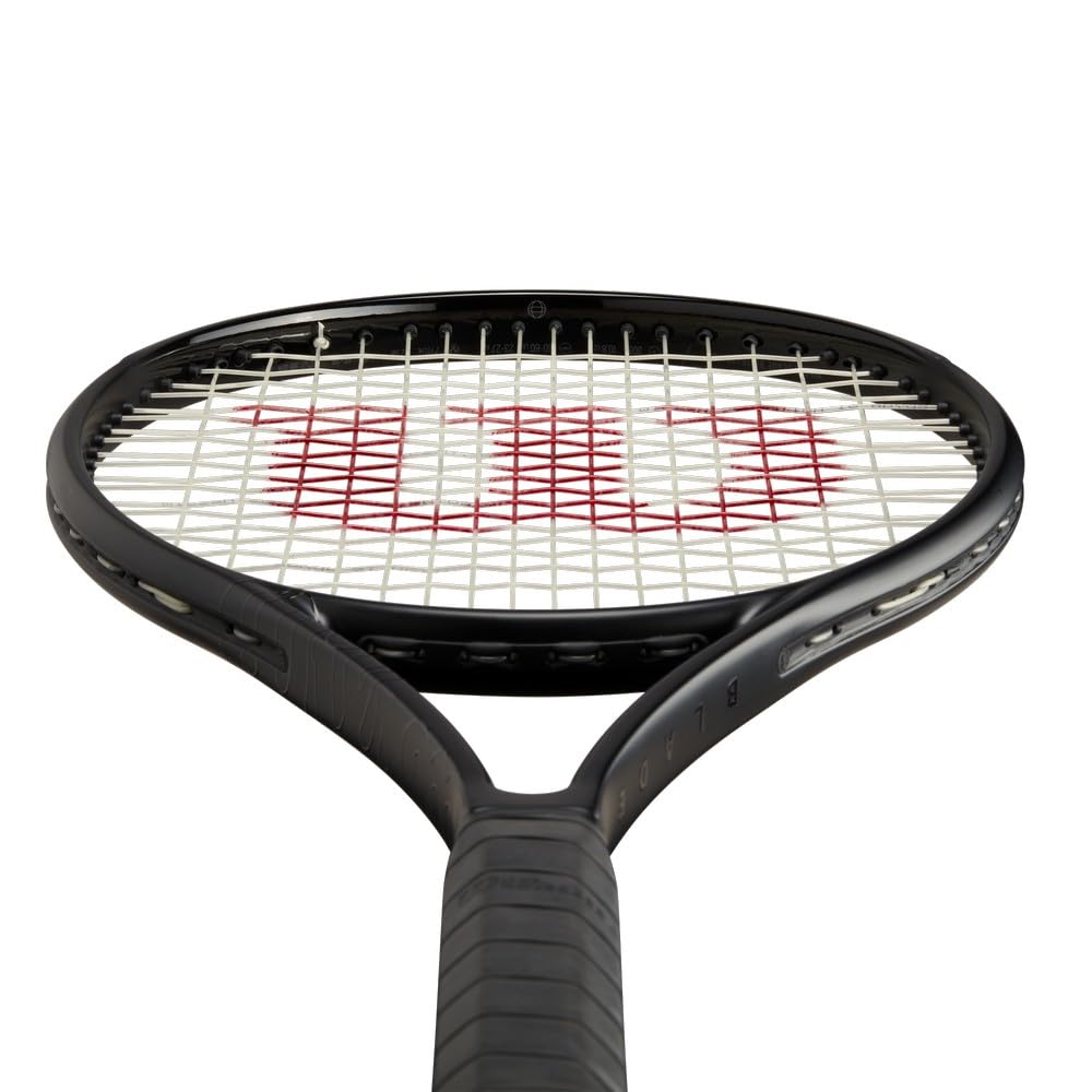 Wilson Noir Blade 100L V8 Tennis Racquet, (285 Grams - Unstrung) - Best Price online Prokicksports.com