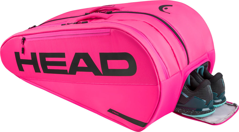 HEAD Tour Racquet Bag 9R | 65L Tennis Bag with CCT+ Climate Control, 3 Main Compartments & Shoe Pocket