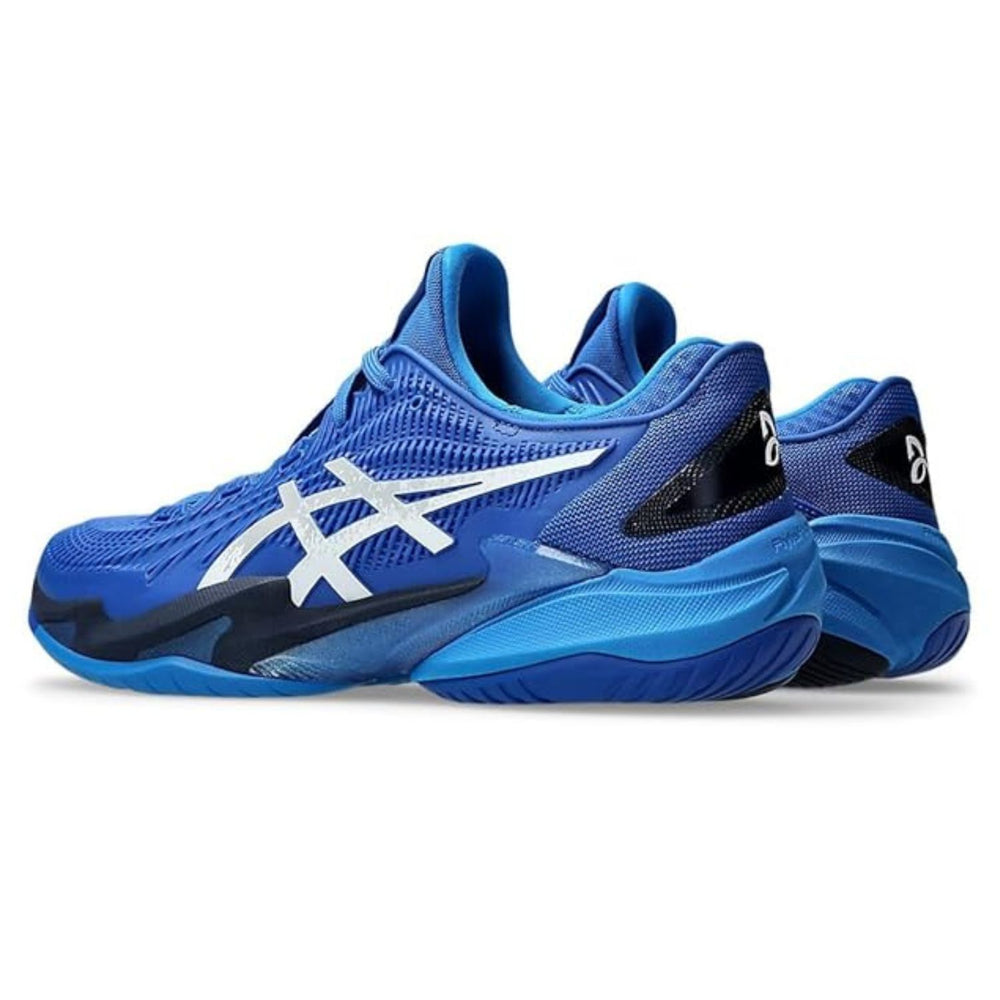 ASICS Court FF 3 Men’s Tennis Shoes – Tuna Blue/Pure Silver | Djokovic‑Inspired Zero‑Step Outsole & TWISTRUSS™ Support - Best Price online Prokicksports.com