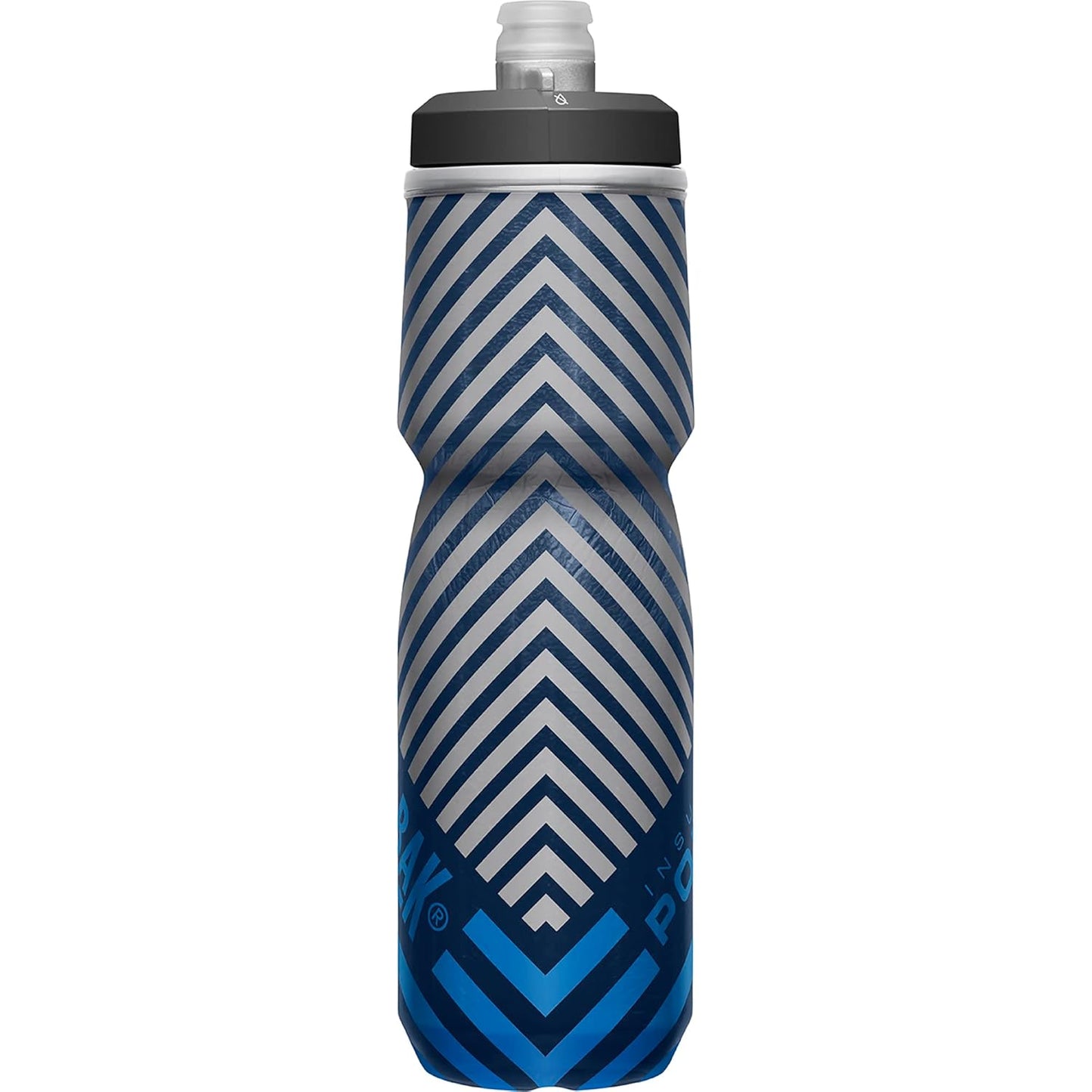 CamelBak Podium Chill 700ml Bike Water Bottle – Insulated, BPA-Free Squeeze Bottle with High-Flow Cap for Cyclists