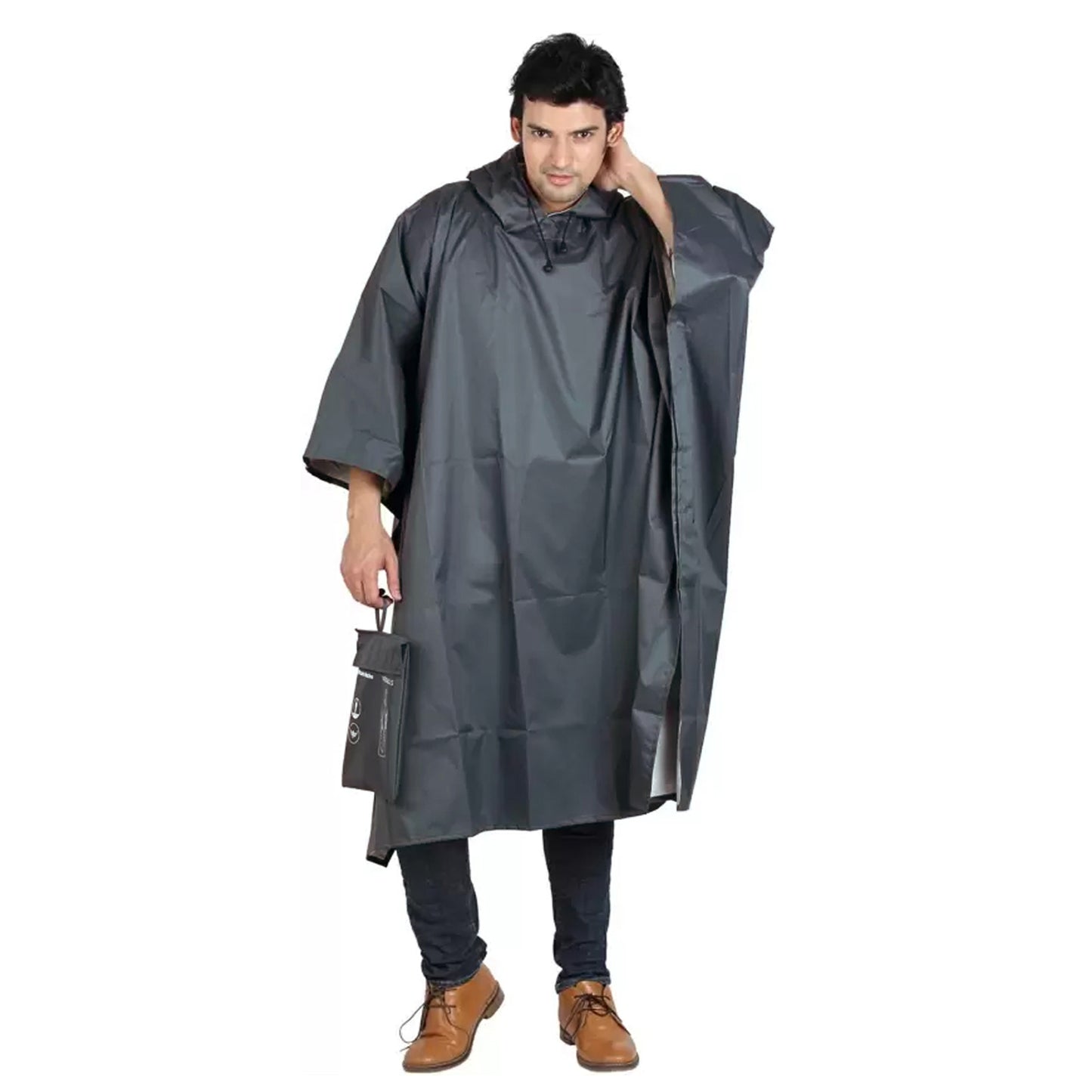 Prokick Hypora Rain Poncho with Hood, Free Size - Best Price online Prokicksports.com
