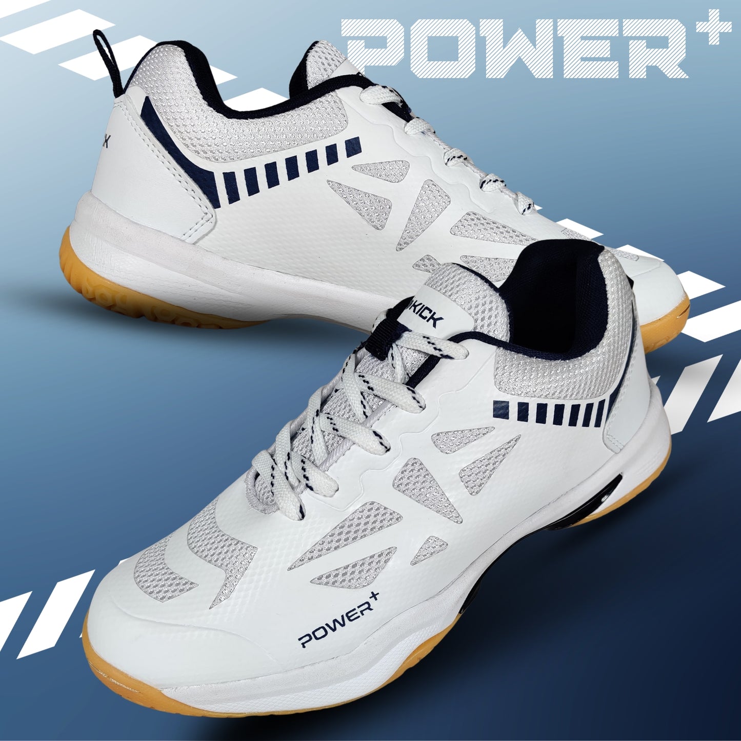 Prokick Power Plus Multi-Sport Non-Marking Shoes – Ideal for Badminton, Table Tennis, Volleyball, Squash - Best Price online Prokicksports.com