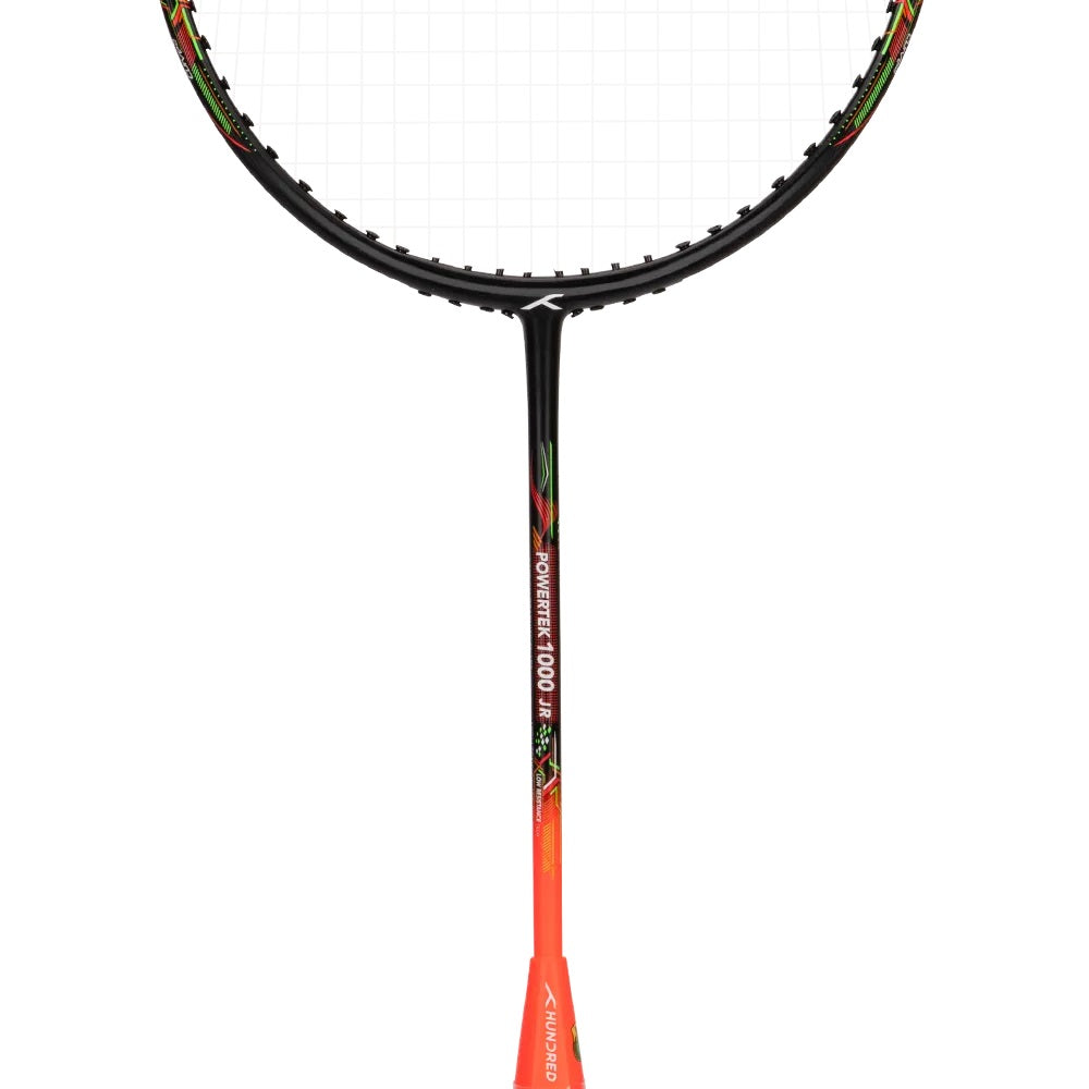 Hundred Powertek 1000 JR Badminton Racket with Full Cover - Best Price online Prokicksports.com