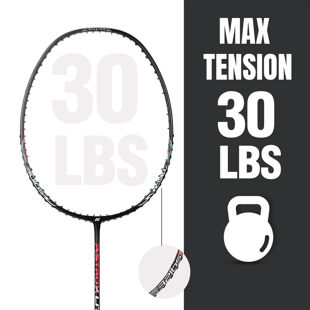 Yonex Astrox 37I Lite Strung Badminton Racquet, Black - Best Price online Prokicksports.com