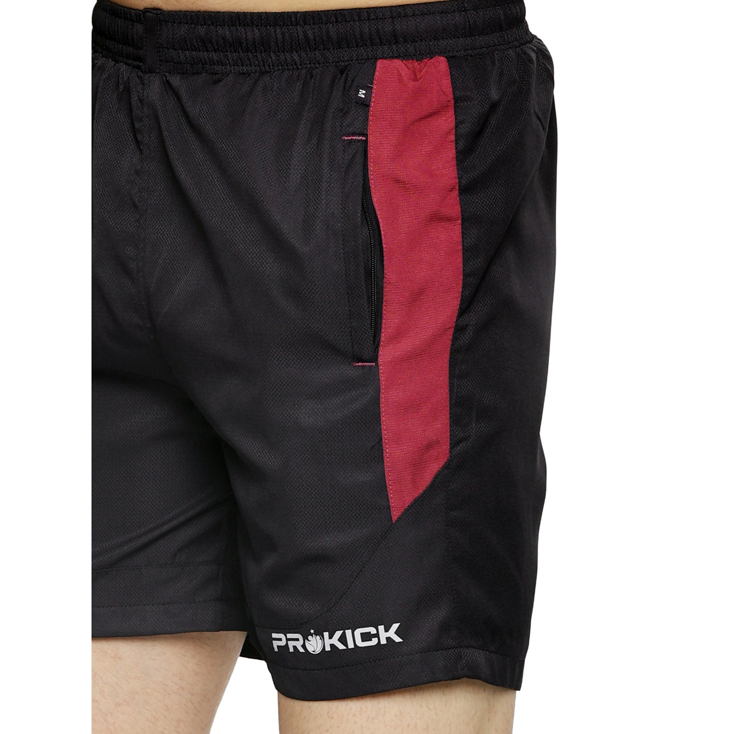 Prokick Men's Athletic Sports Shorts with Zip Pocket and Elastic Waistband - Best Price online Prokicksports.com
