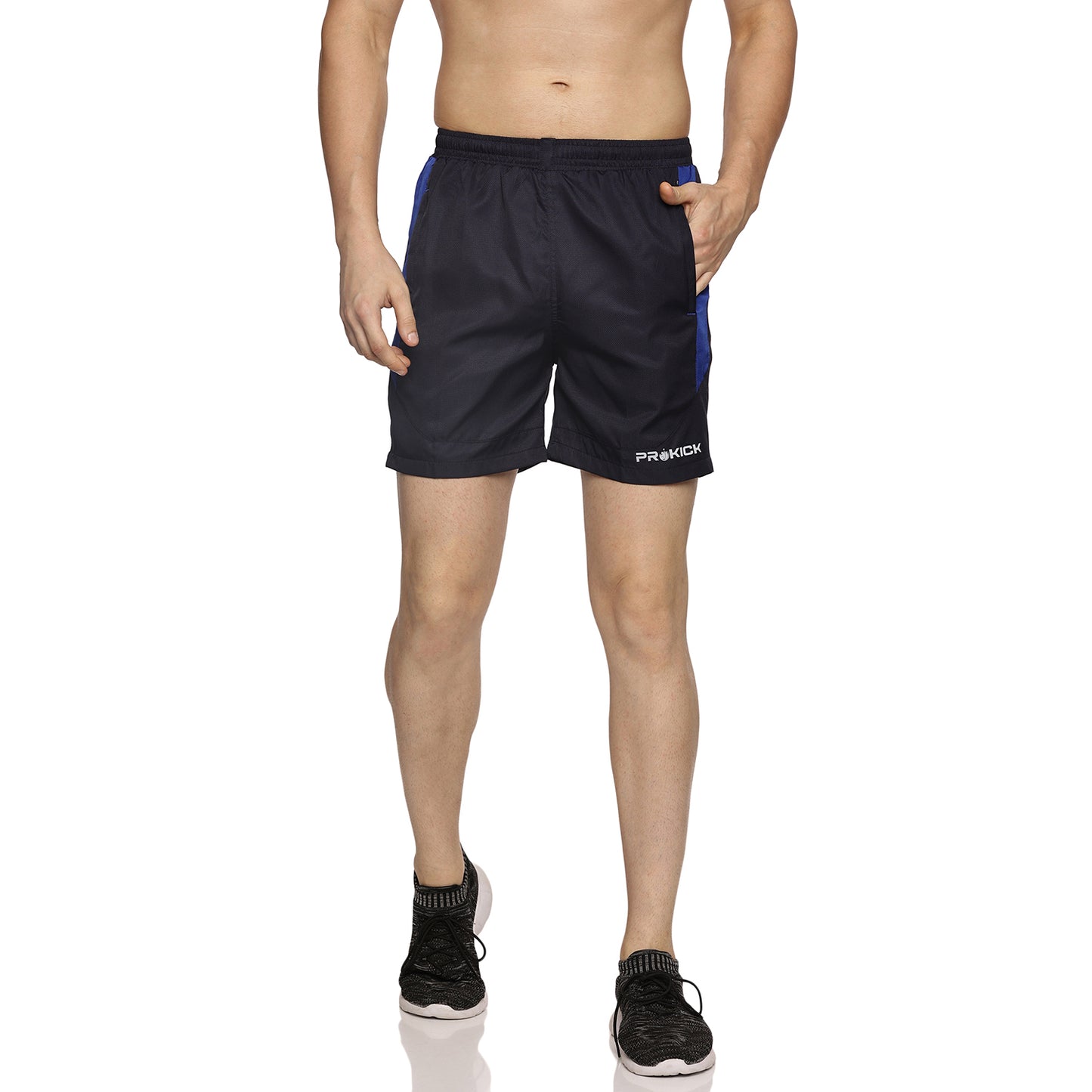 Prokick Men's Athletic Sports Shorts with Zip Pocket and Elastic Waistband - Best Price online Prokicksports.com