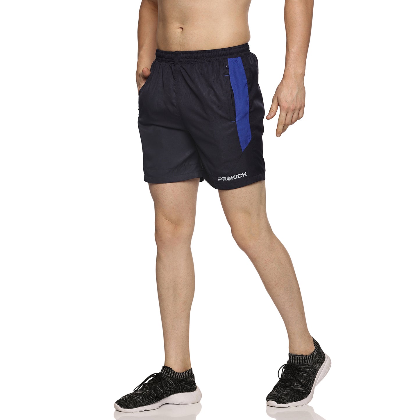 Prokick Men's Athletic Sports Shorts with Zip Pocket and Elastic Waistband - Best Price online Prokicksports.com