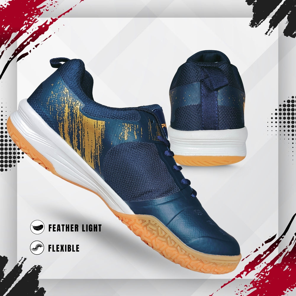 Prokick Zest Badminton Shoes | EVA & Rubber Sole with Breathable mesh Upper - Best Price online Prokicksports.com