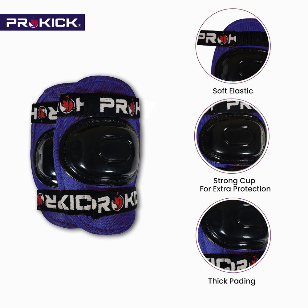 Prokick Protective Set - Knee & Elbow Guard (Suitable for Cycling, Skating and Riding) - Best Price online Prokicksports.com