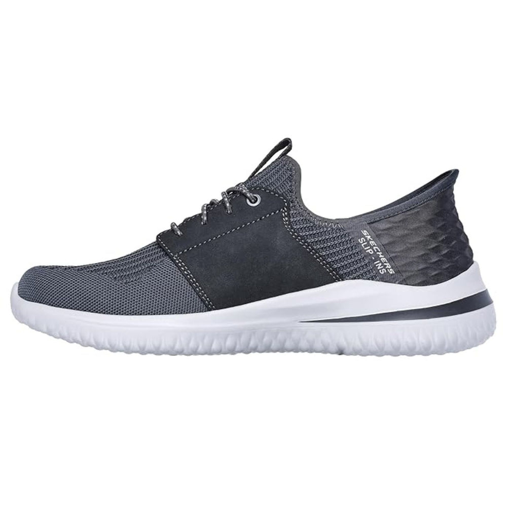 Skechers Slip‑ins Delson 3.0 – Lavell Men’s Running & Casual Sneaker Hands‑Free Entry with Heel Pillow™ | Air‑Cooled Memory Foam & Goga Mat Arch Support | Machine Washable - Best Price online Prokicksports.com
