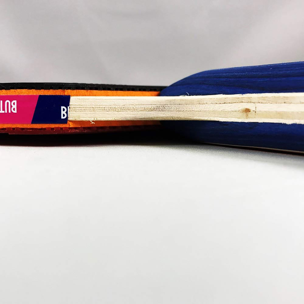 Butterfly RDJ Table Tennis Racket with Protective Cover – All-Round Paddle with Wakaba Rubber for Spin, Speed & Control | For Beginner to Intermediate Players - Best Price online Prokicksports.com