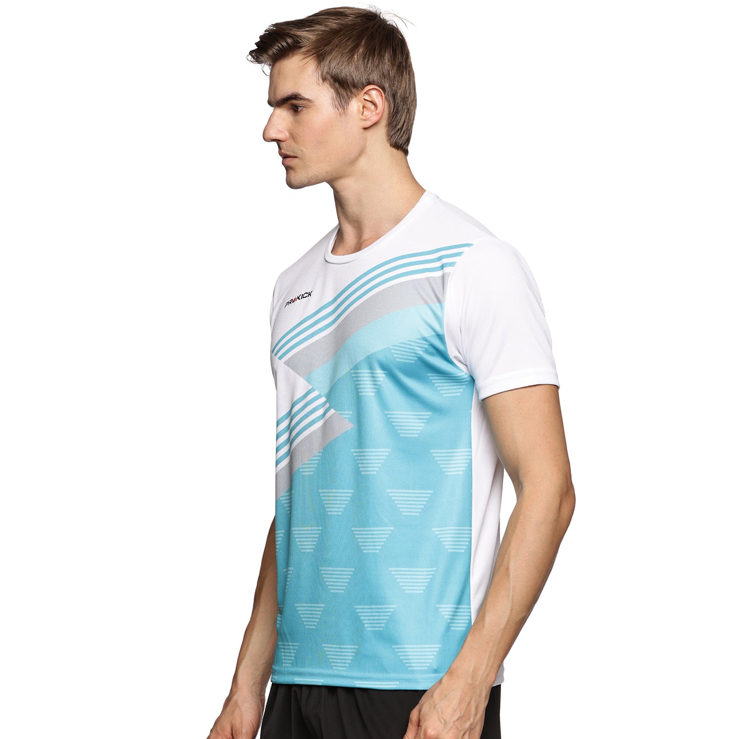 Prokick Half Sleeves Regular Fit Sports Wear T-shirt for Men - Best Price online Prokicksports.com
