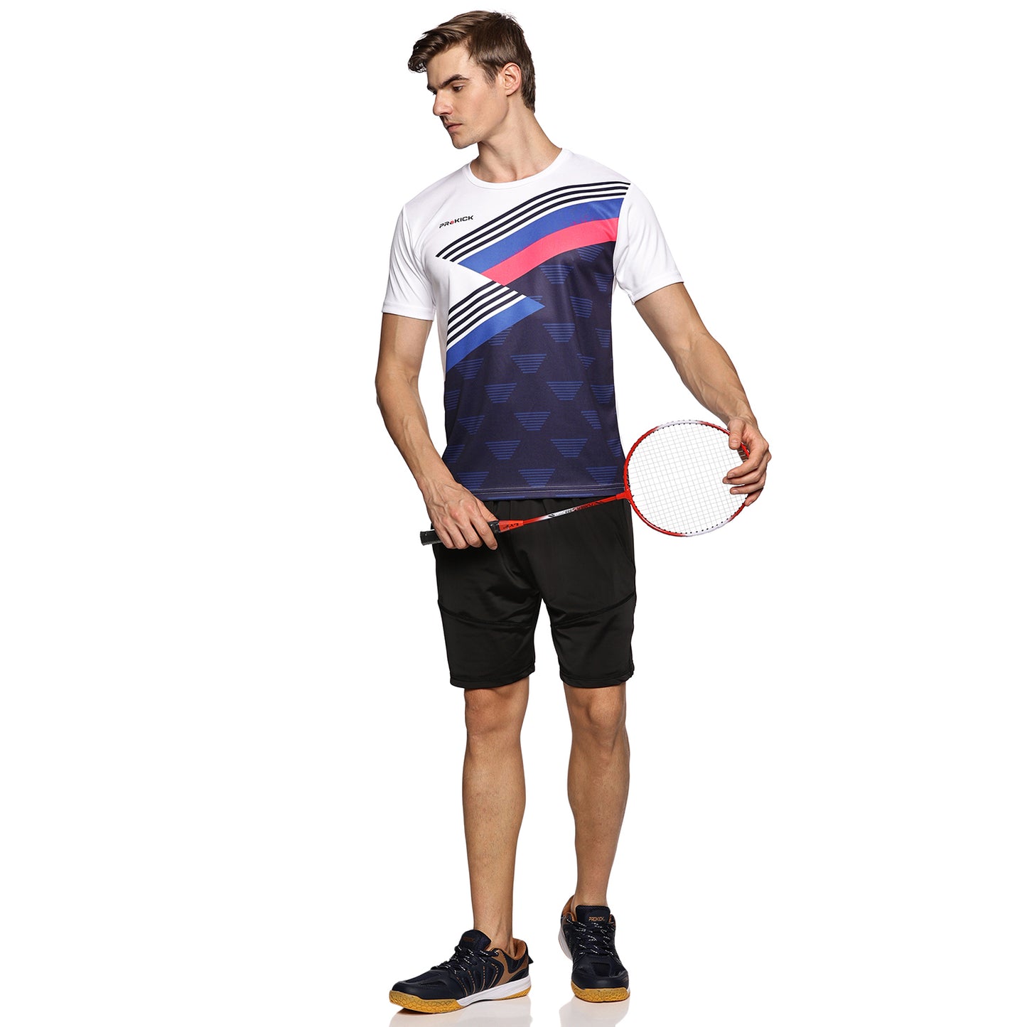 Prokick Half Sleeves Regular Fit Sports Wear T-shirt for Men - Best Price online Prokicksports.com