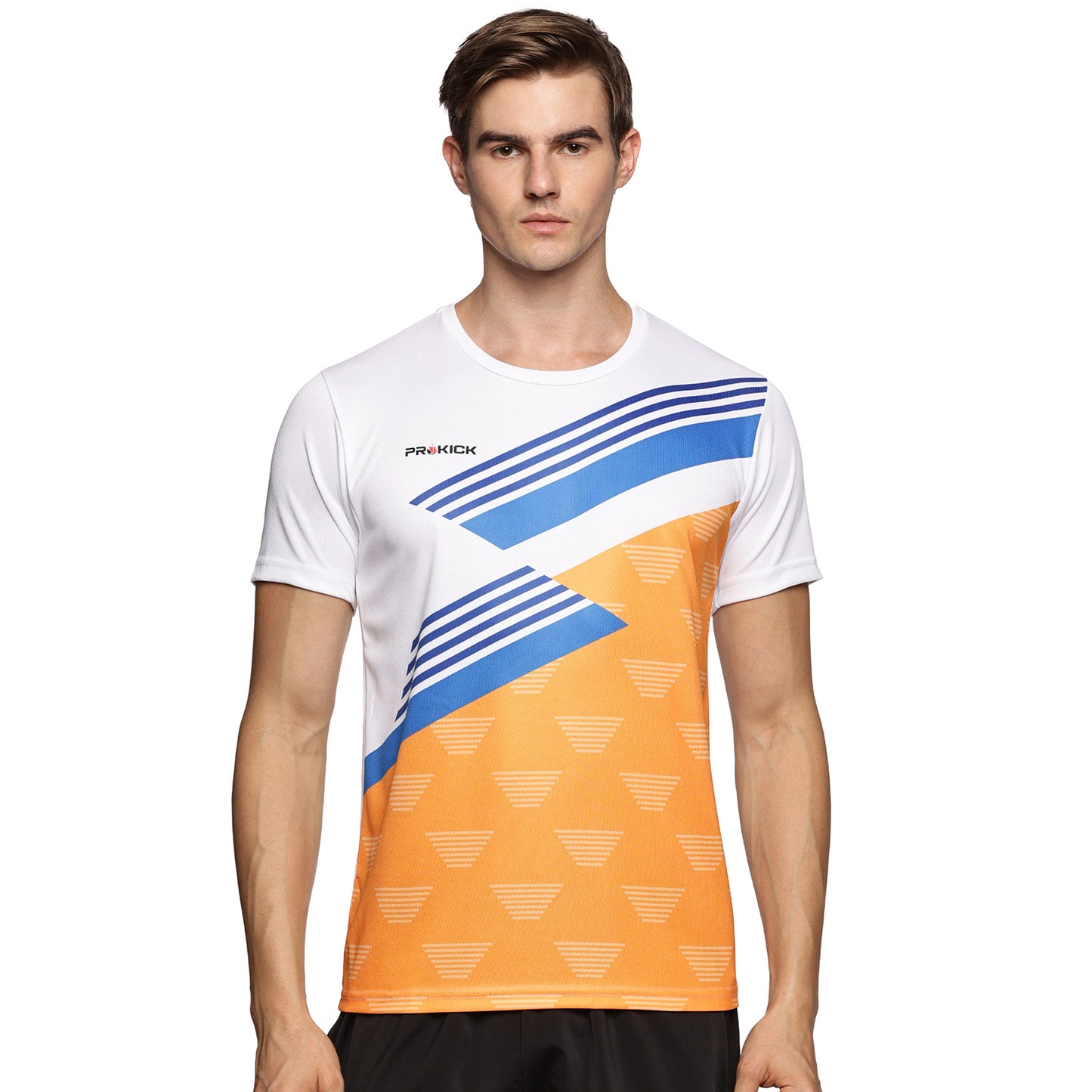 Prokick Half Sleeves Regular Fit Sports Wear T-shirt for Men - Best Price online Prokicksports.com