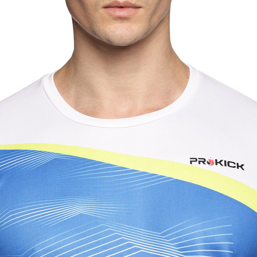 Prokick Half Sleeves Regular Fit Sports Wear T-shirt for Men - Best Price online Prokicksports.com