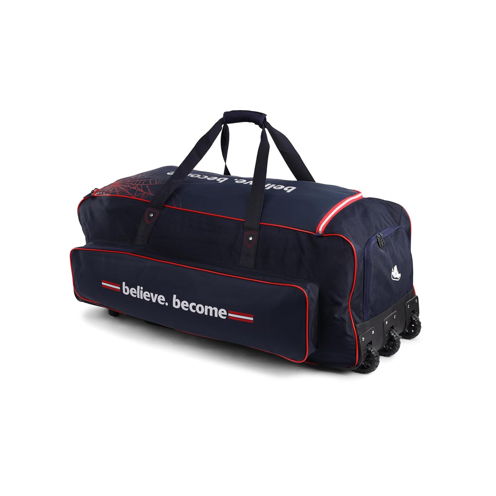 SG RP 2.0 Premium Wheelie Cricket Kitbag – Large Size Cricket Trolley Bag with Wheels, Bat Compartment, Heavy-Duty Base, and Ample Storage - Best Price online Prokicksports.com