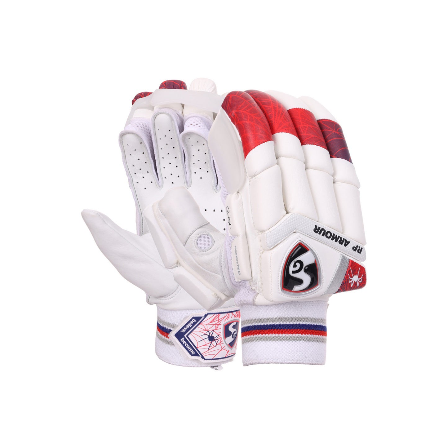 SG RP Armour RH Batting Gloves – Ultimate Cricket Protection & Comfort | Lightweight, Durable & Pro-Grade Gloves for Right-Handed Batsmen - Best Price online Prokicksports.com