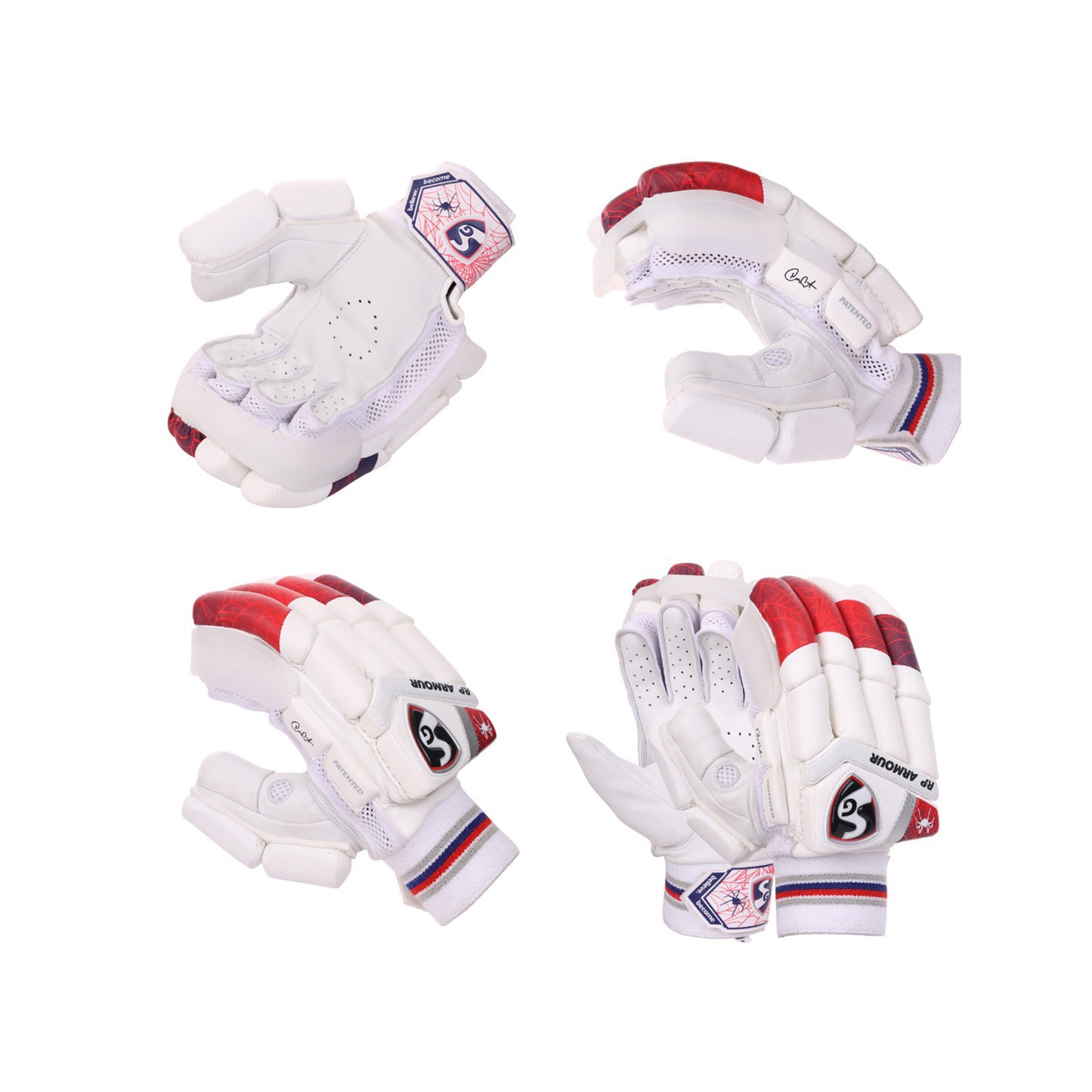 SG RP Armour RH Batting Gloves – Ultimate Cricket Protection & Comfort | Lightweight, Durable & Pro-Grade Gloves for Right-Handed Batsmen - Best Price online Prokicksports.com