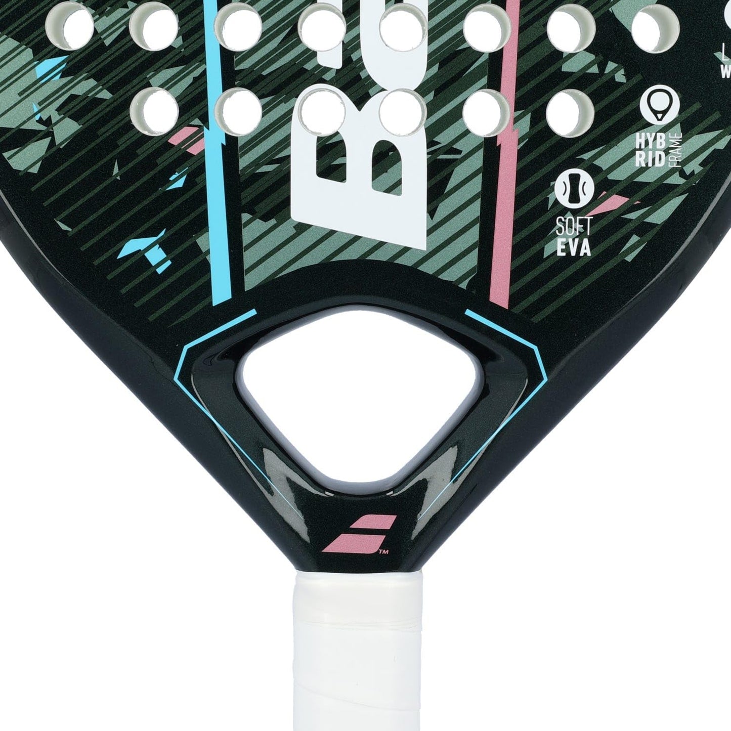 Babolat Reveal Padel Racquet – 365g | Lightweight All-Round Paddle for Beginners | Easy Handling, Comfort & Forgiveness | Soft Core | Round Shape - Best Price online Prokicksports.com