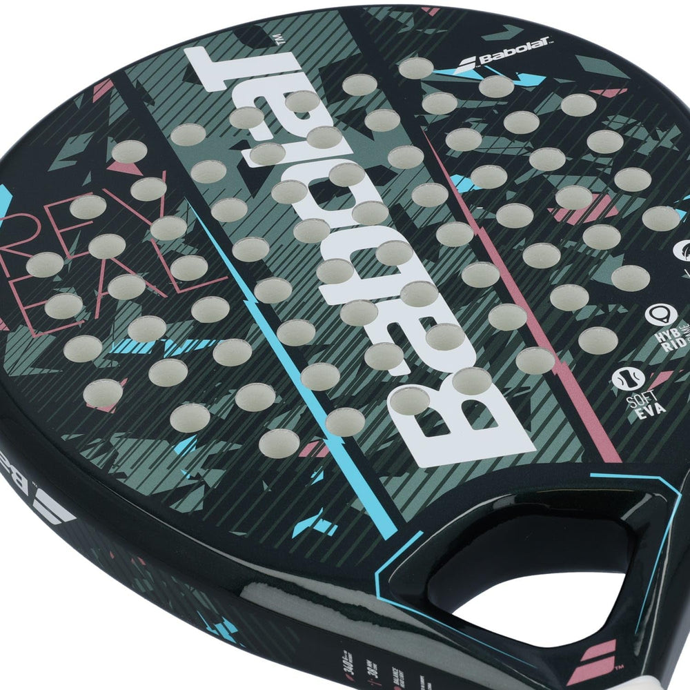 Babolat Reveal Padel Racquet – 365g | Lightweight All-Round Paddle for Beginners | Easy Handling, Comfort & Forgiveness | Soft Core | Round Shape - Best Price online Prokicksports.com