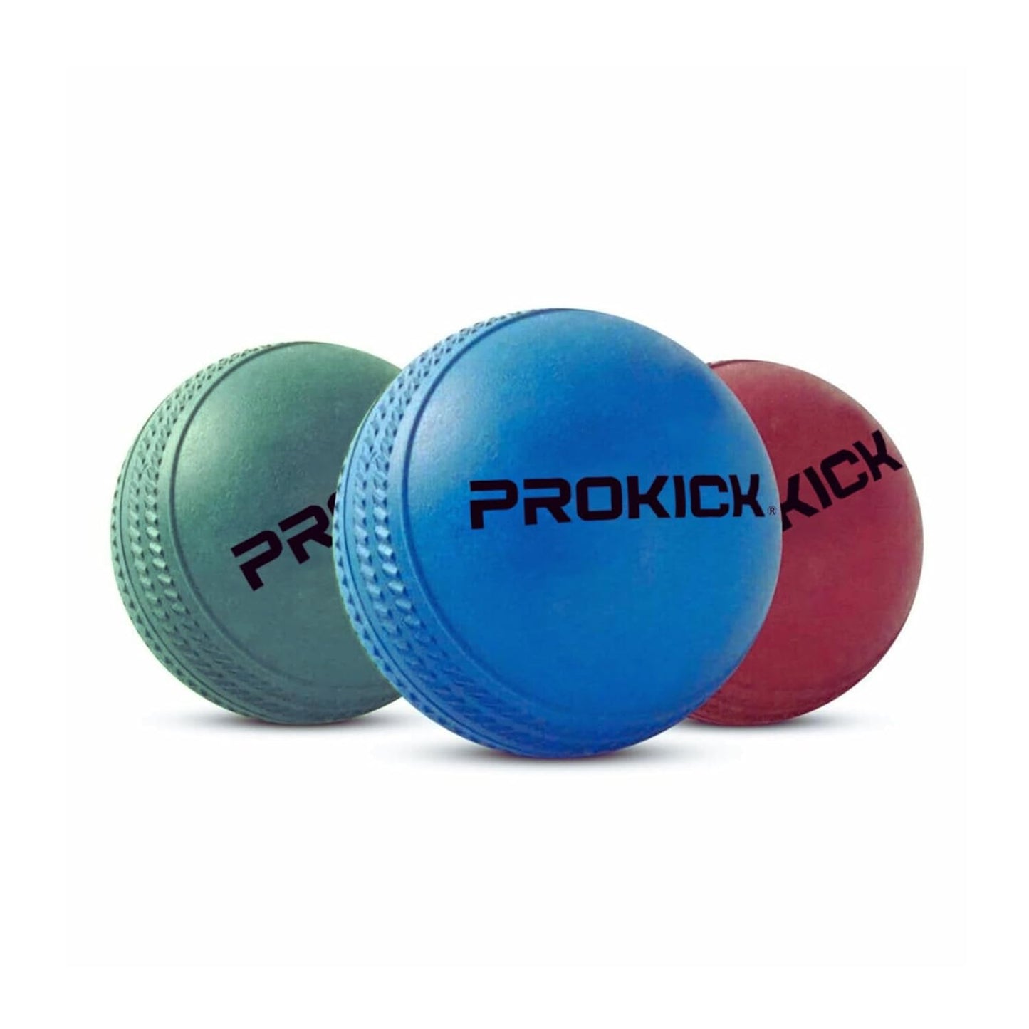 Prokick Cricket Rubber Balls – Assorted Colors (Pack of 10) for Practice, Street Cricket & Soft Play - Best Price online Prokicksports.com