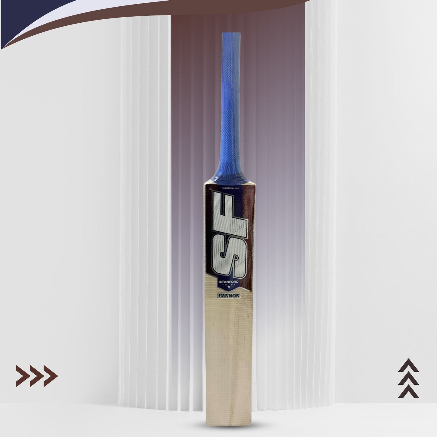 SF Cannon Kashmir Willow Cricket Bat – Sturdy Bat for Tennis and Leather Ball Cricket, Beginners, Training and Club Practice - Best Price online Prokicksports.com
