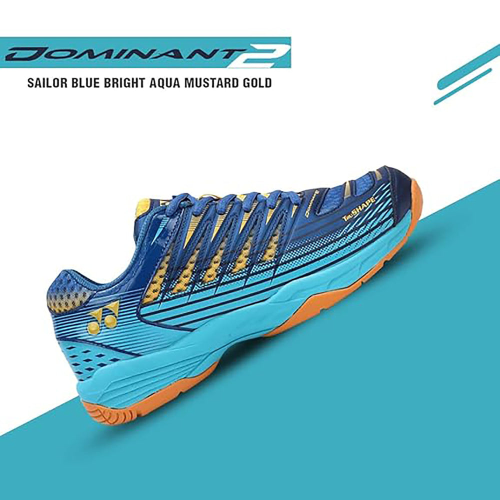Yonex Tour Dominant 2 Men’s Badminton Shoes – Lightweight, Non-Marking, Shock Absorbing Sole with Superior Grip for Indoor Court Performance - Best Price online Prokicksports.com