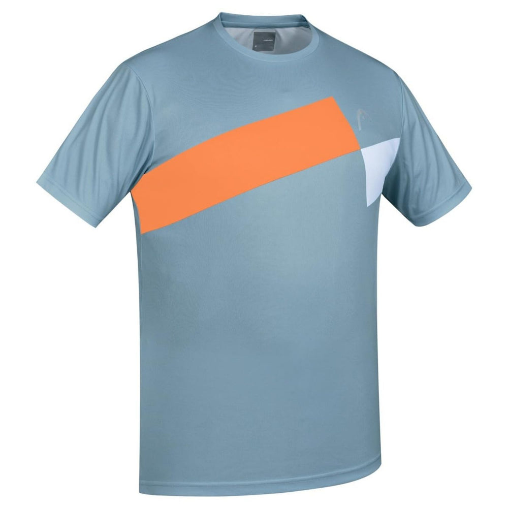HEAD HCD Model Men's Round Neck T-Shirt – 100% Polyester | Moisture-Wicking, Regular Fit, Crew Neck - Best Price online Prokicksports.com
