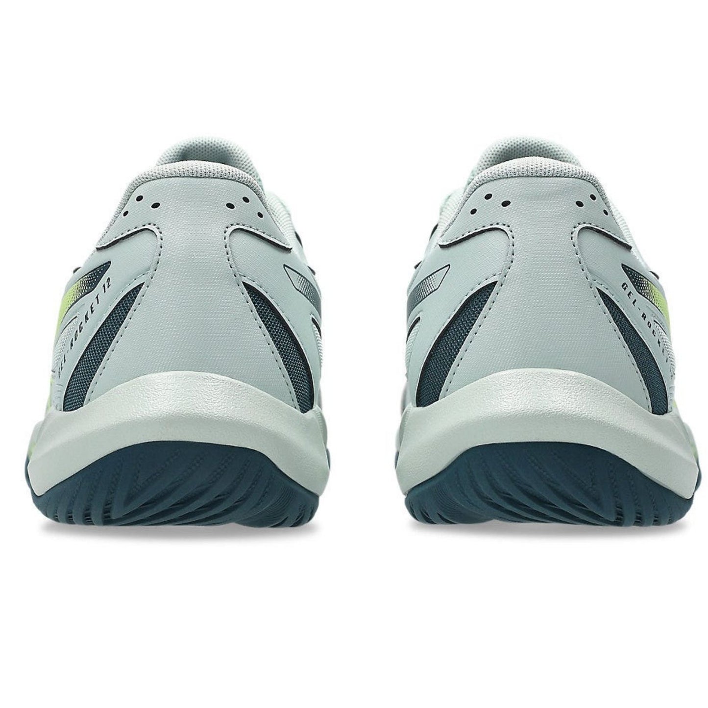 ASICS Gel Rocket 12 Badminton Shoes | Non-Marking Indoor Court Shoes with GEL Cushioning, TRUSSTIC Stability, Breathable Mesh, Quick-Dry Lightweight Performance - Best Price online Prokicksports.com