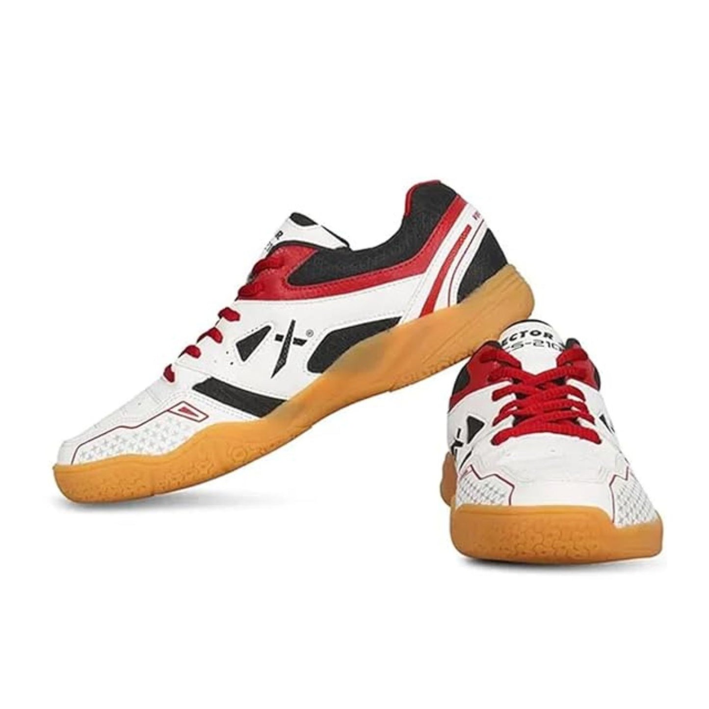 Vector X CS 2100 Kids/Entry-Level Badminton Shoe – Lightweight Synthetic Mesh Sneaker with EVA‑Phylon Midsole & Non‑Marking Rubber Outsole - Best Price online Prokicksports.com