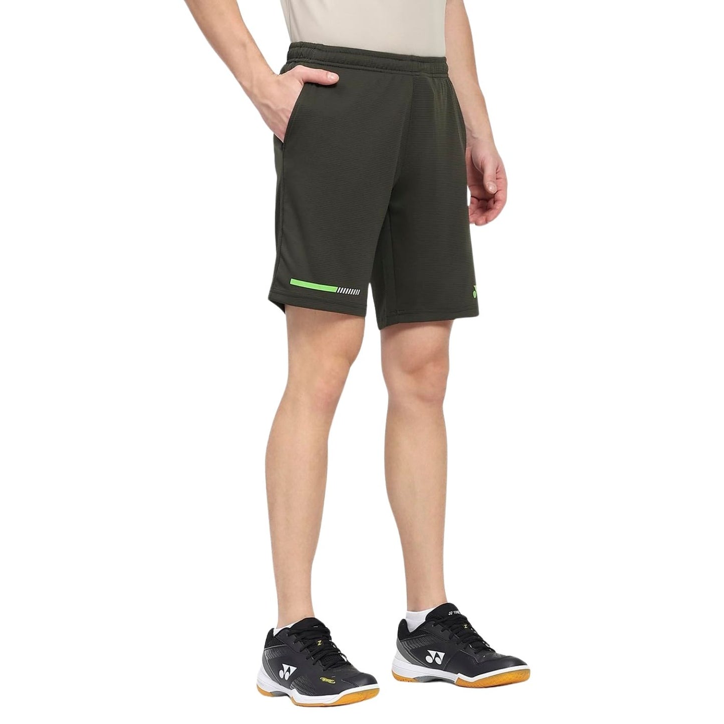 Yonex 2748 Easy4 Men’s Sports Shorts | TruDry Quick Dry Breathable Fleecy Polyester Athletic Shorts for Badminton, Tennis, Squash, Pickleball | Yonex Easy4 Series Lightweight - Best Price online Prokicksports.com