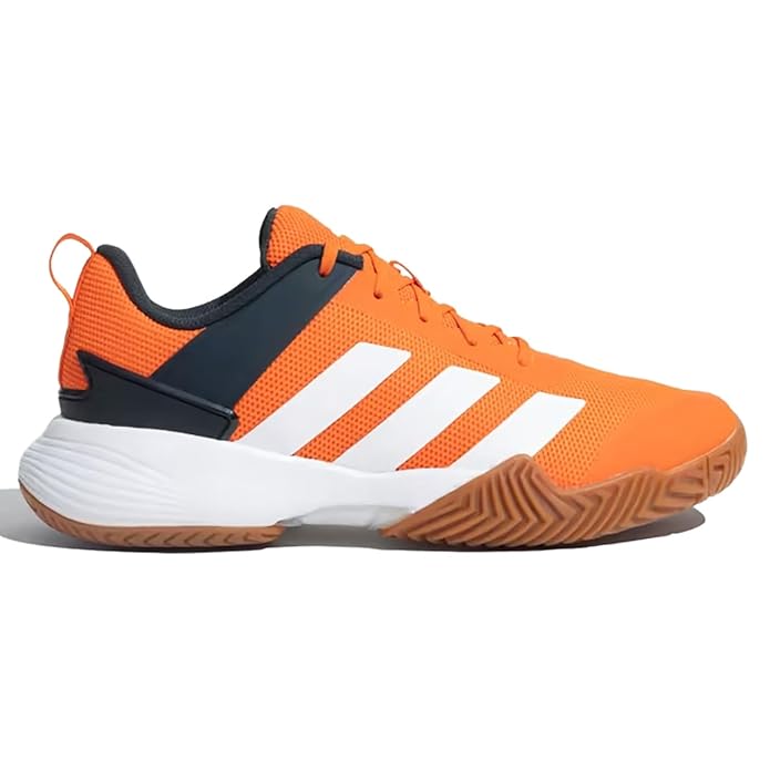 Adidas Ind Top V2 Men's Indoor Badminton Shoes | Lightweight Non-Marking Sole | Cushioned Grip for Court Sports | EVA & Rubber Sole | Ideal for Badminton, Squash, & Indoor Training - Best Price online Prokicksports.com