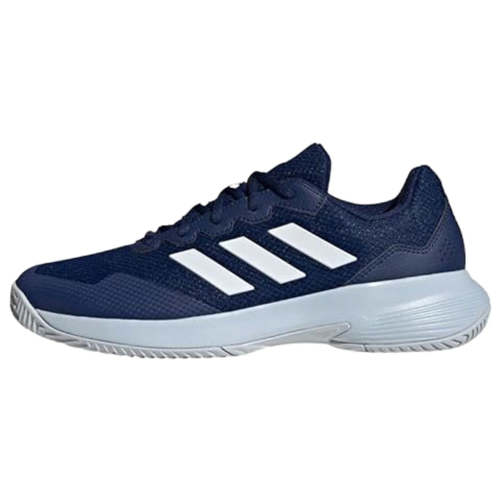 Adidas Game Court 2 M Tennis Shoes For Unisex | Hard Court Durability | Cloudfoam Cushioning | Non-marking Rubber Sole | Regular & Wide Width Options - Best Price online Prokicksports.com