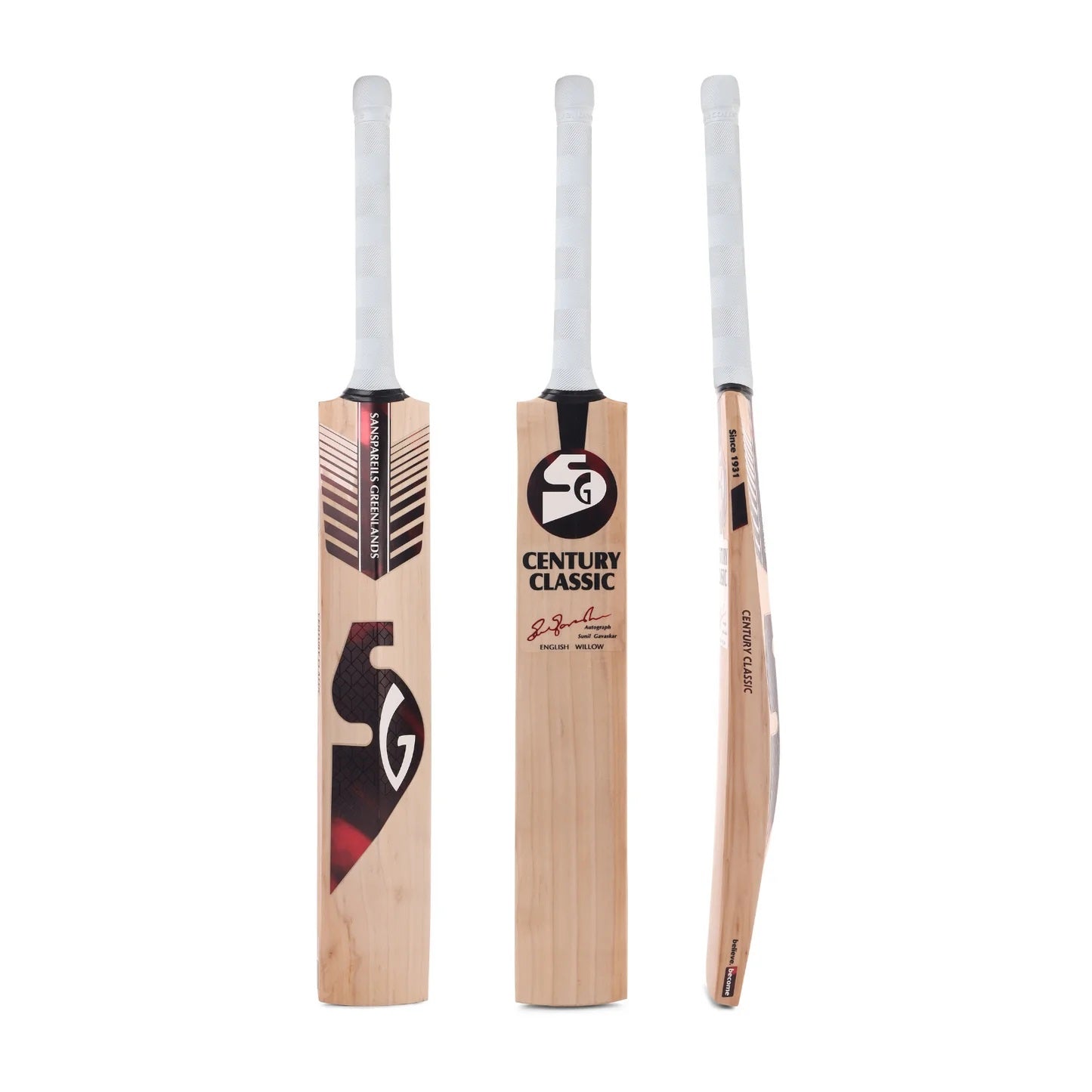 SG Cricket Bat Century Classic - Best Price online Prokicksports.com