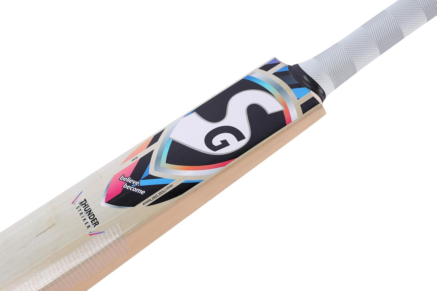 SG Thunder Striker English Willow Cricket Bat - Best Price online Prokicksports.com