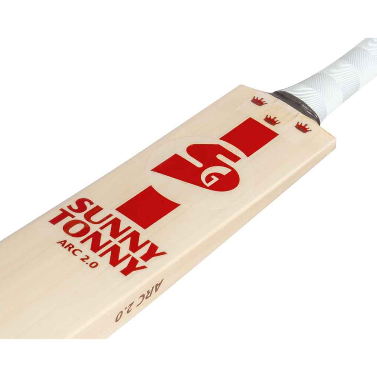SG Sunny Tonny Arc 2.0 English Willow Cricket Bat | Short Handle (SH) | Handcrafted Professional Grade Bat for Power & Precision - Best Price online Prokicksports.com