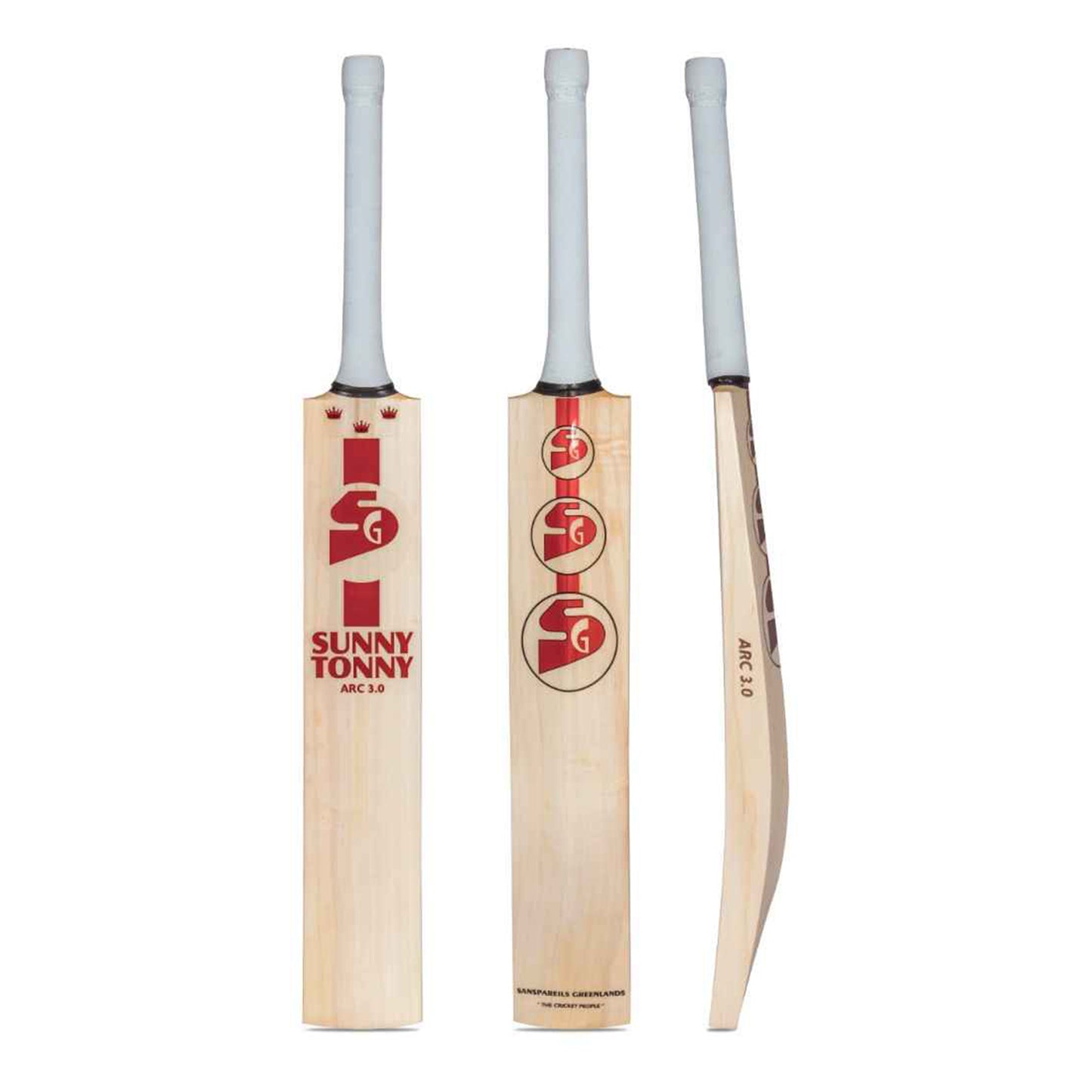 SG Sunny Tonny Arc 3.0 English Willow Cricket Bat | Short Handle (SH) | Handcrafted Professional Grade Bat for Power & Precision - Best Price online Prokicksports.com